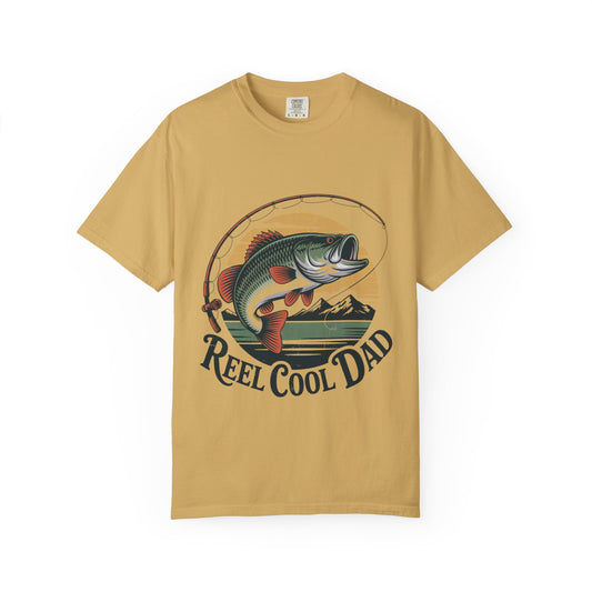 Reel Cool Dad T-Shirt, Gift for Fishermen, Father's Day Gift, Outdoor Apparel, Casual Wear, Fishing Lover Shirt - Constellia Group