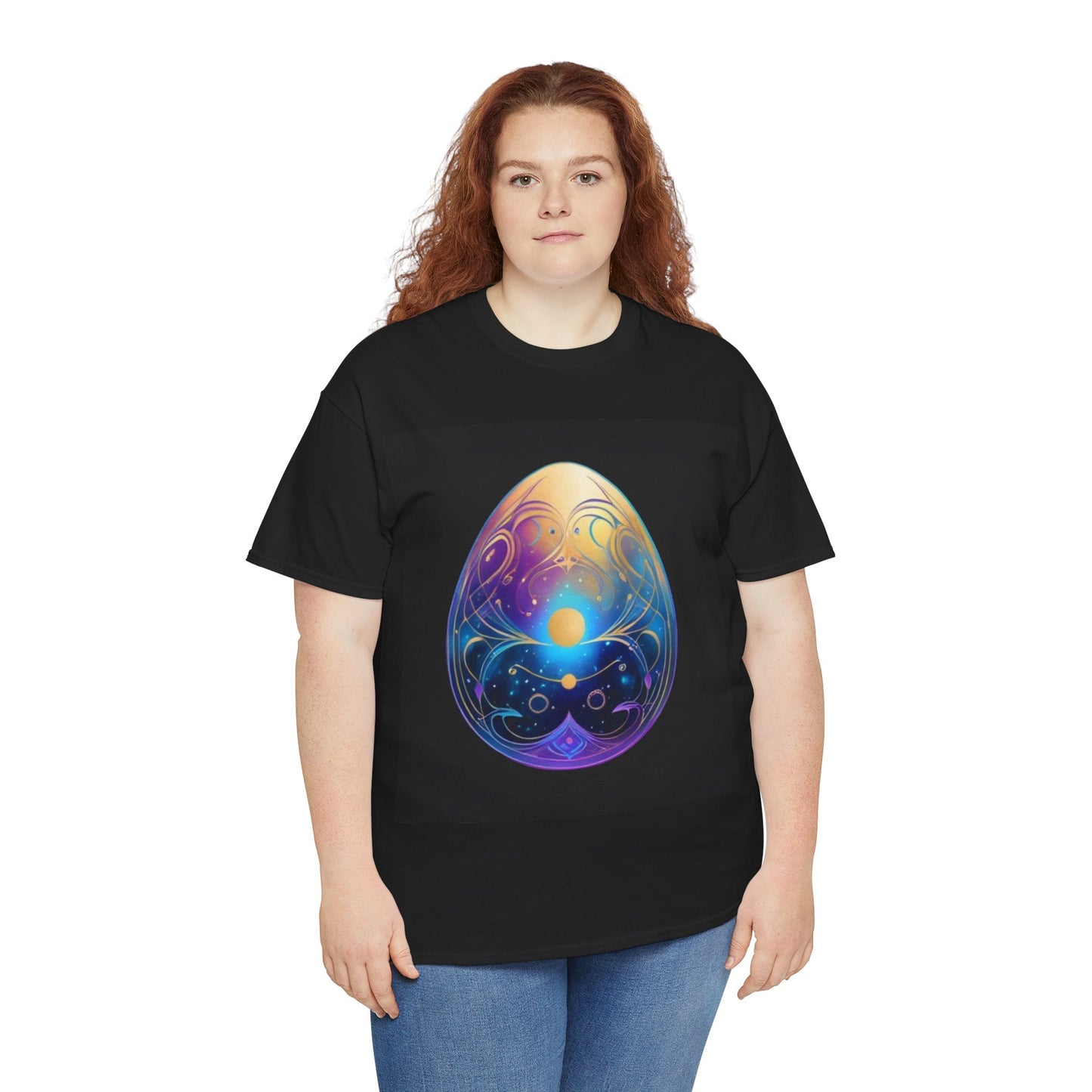 Divine Feminine T-Shirt | The Cosmic Egg | Spiritual Clothing with a Message/Cosmic Egg Tee, Unisex Heavy Cotton Shirt, Divine Feminine T-Shirt, Spiritual Graphic Tee, Metaphysical Apparel, Gift for Mindfulness
