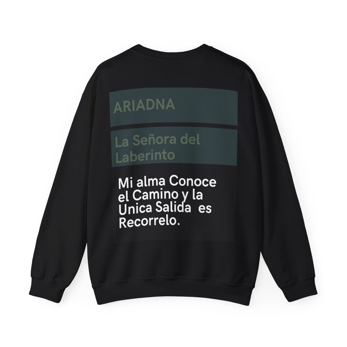 The Path of the Labyrinth" T-shirt – Ariadna-Ariadna Inspired Unisex Sweatshirt, Cozy Fashion, Inspirational Gift, Relaxed Fit, Perfect for Fall or Winter