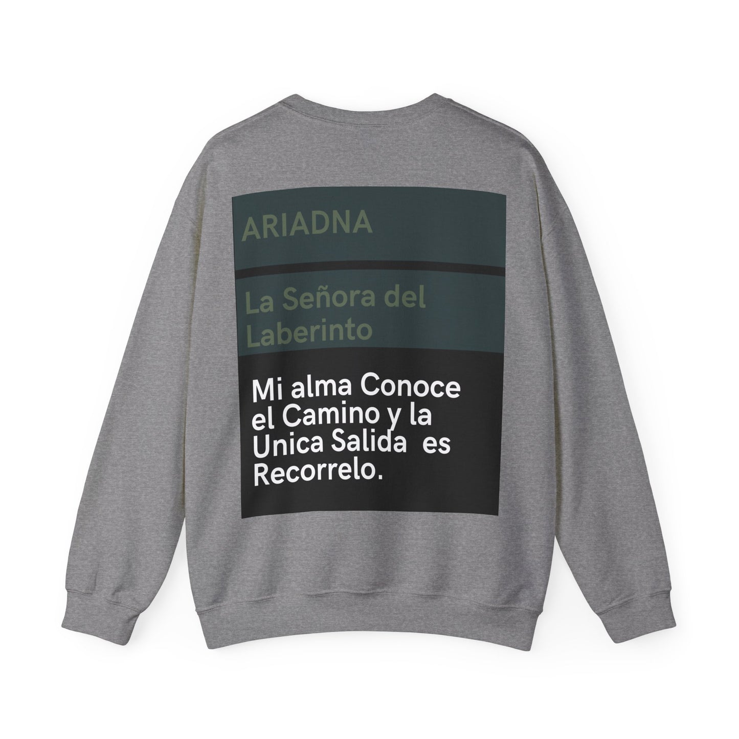 The Path of the Labyrinth" T-shirt – Ariadna-Ariadna Inspired Unisex Sweatshirt, Cozy Fashion, Inspirational Gift, Relaxed Fit, Perfect for Fall or Winter