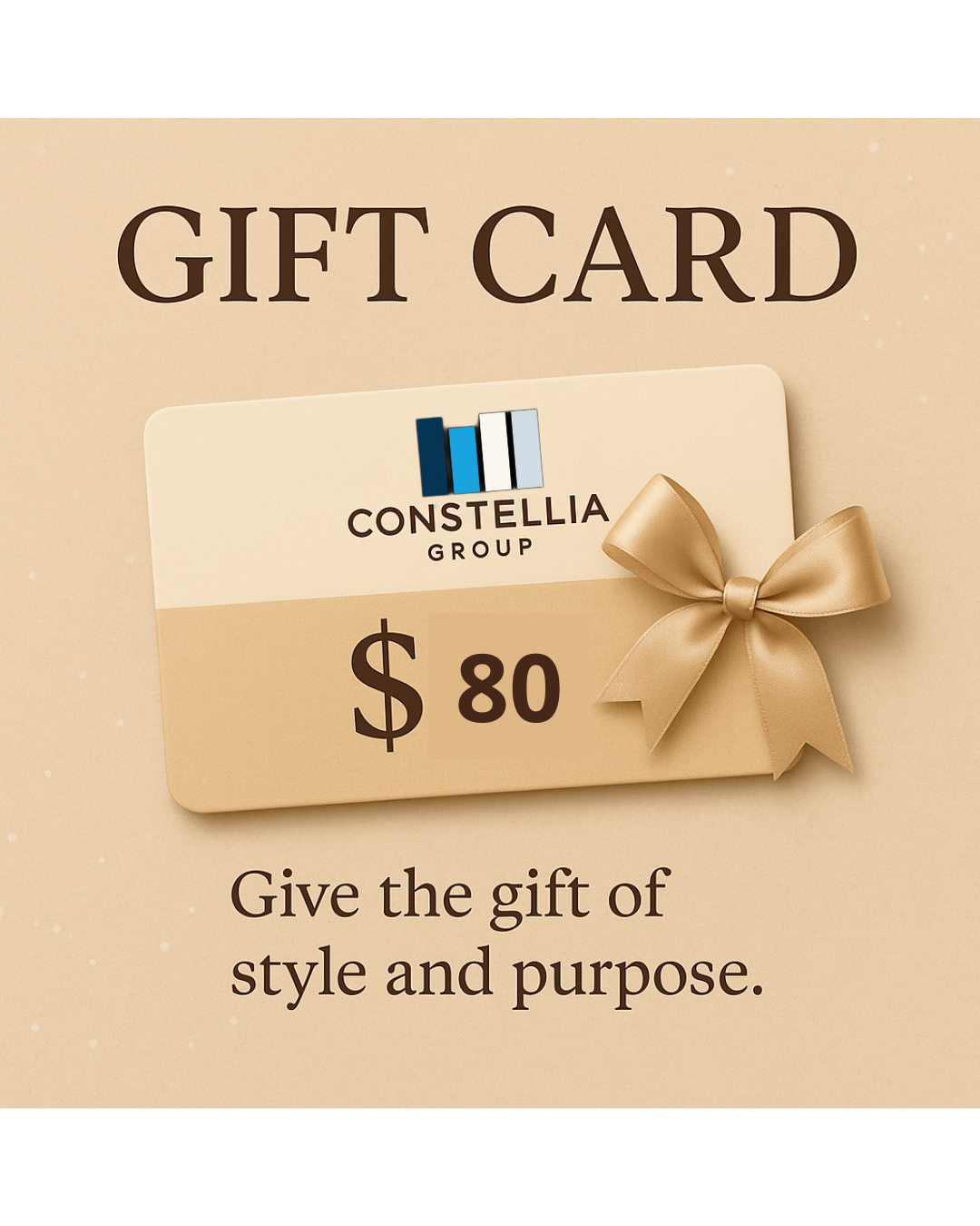 “Regalá calma, diseño y energía. Elegí una Gift Card Constellia.”