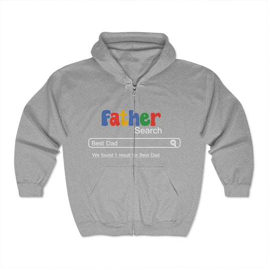 Full-Zip Dad Hoodie – Soft & Functional Everyday Sweatshirt - Constellia Group