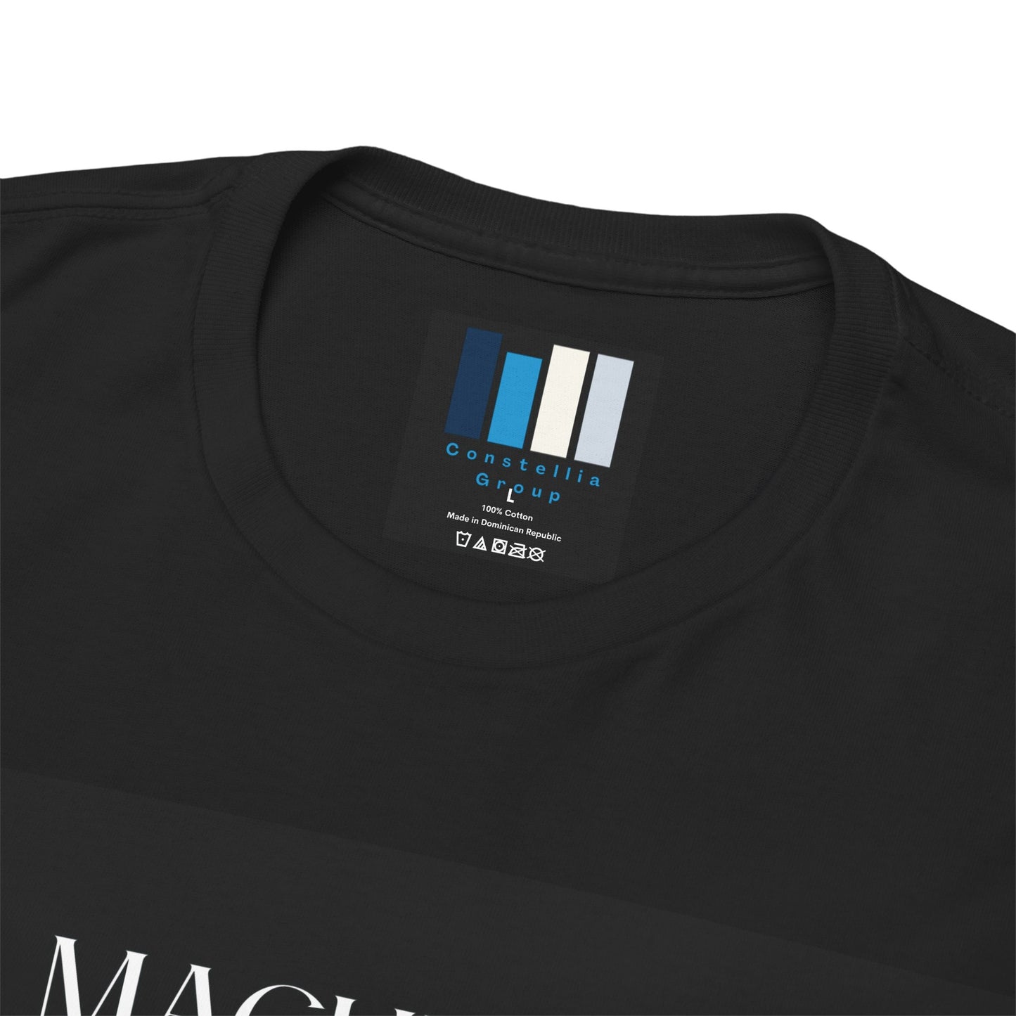 Machin Labrón T-shirt – Spiritual oracle phrase – Mystical fashion 2025/Diamante Heart Graphic Tee, Unisex Cotton T-Shirt, Gift for Music Lovers, Inspirational Quote Shirt, Casual Wear