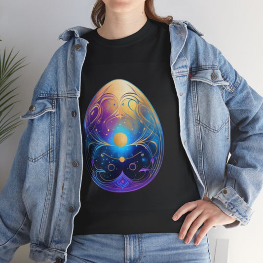 Divine Feminine T-Shirt | The Cosmic Egg | Spiritual Clothing with a Message/Cosmic Egg Tee, Unisex Heavy Cotton Shirt, Divine Feminine T-Shirt, Spiritual Graphic Tee, Metaphysical Apparel, Gift for Mindfulness
