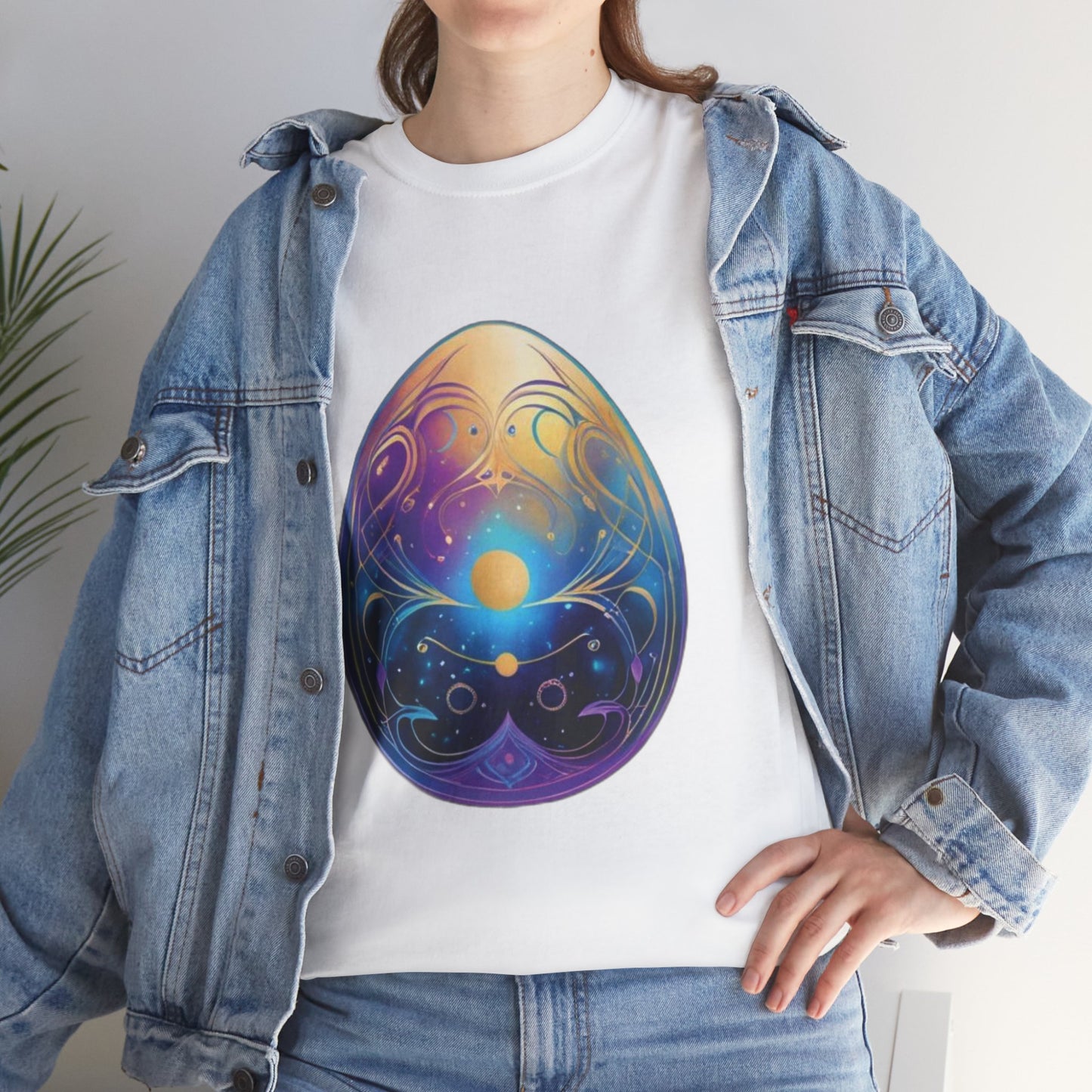 Divine Feminine T-Shirt | The Cosmic Egg | Spiritual Clothing with a Message/Cosmic Egg Unisex Tee - Spiritual T-Shirt, Psychedelic Shirt, Gender Neutral Wear, Gift for Her, Women's Empowerment Apparel