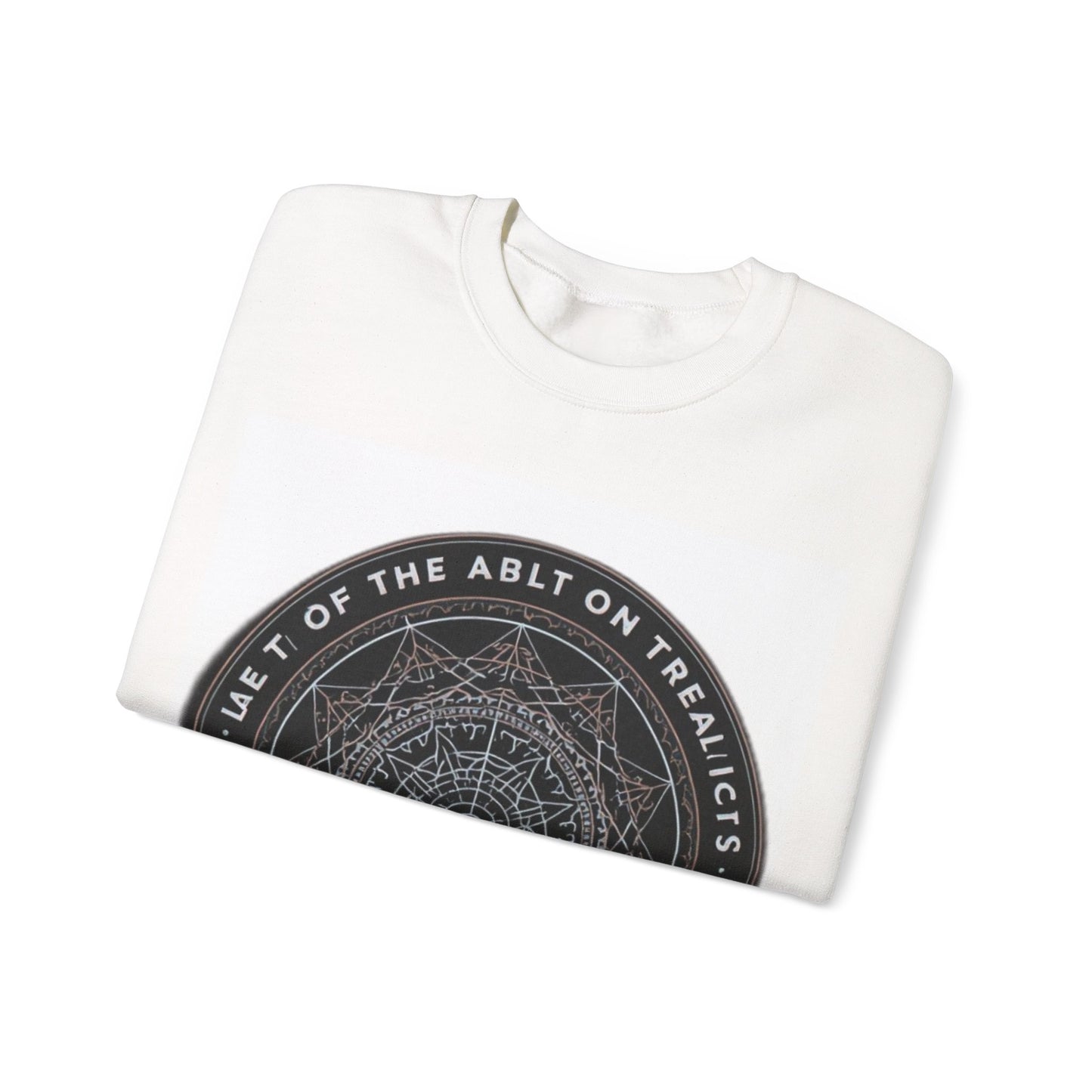 Mystic Mandala Crewneck Sweatshirt – Esoteric Circle Design