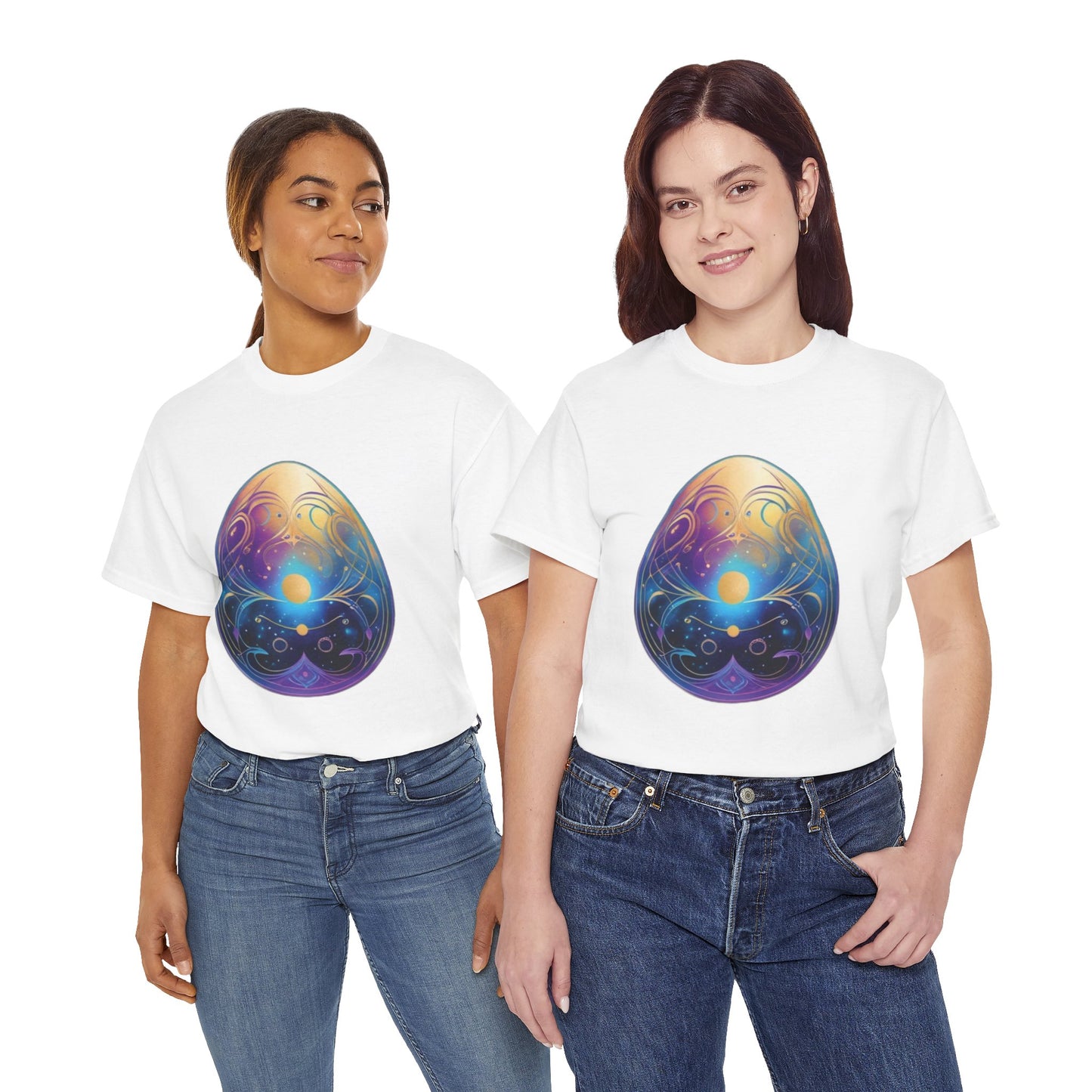 Divine Feminine T-Shirt | The Cosmic Egg | Spiritual Clothing with a Message/Cosmic Egg Unisex Tee - Spiritual T-Shirt, Psychedelic Shirt, Gender Neutral Wear, Gift for Her, Women's Empowerment Apparel