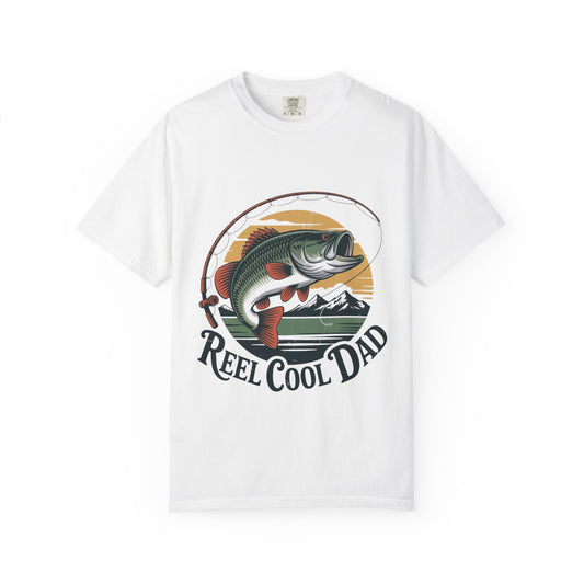 Reel Cool Dad T-Shirt, Gift for Fishermen, Father's Day Gift, Outdoor Apparel, Casual Wear, Fishing Lover Shirt - Constellia Group