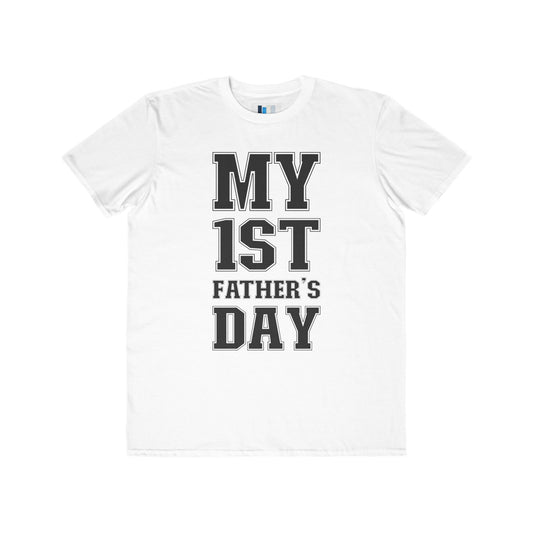 My First Father’s Day T-Shirt – Premium Unisex Tee | New Dad Gift Idea - Constellia Group