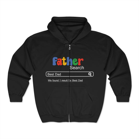 Full-Zip Dad Hoodie – Soft & Functional Everyday Sweatshirt - Constellia Group