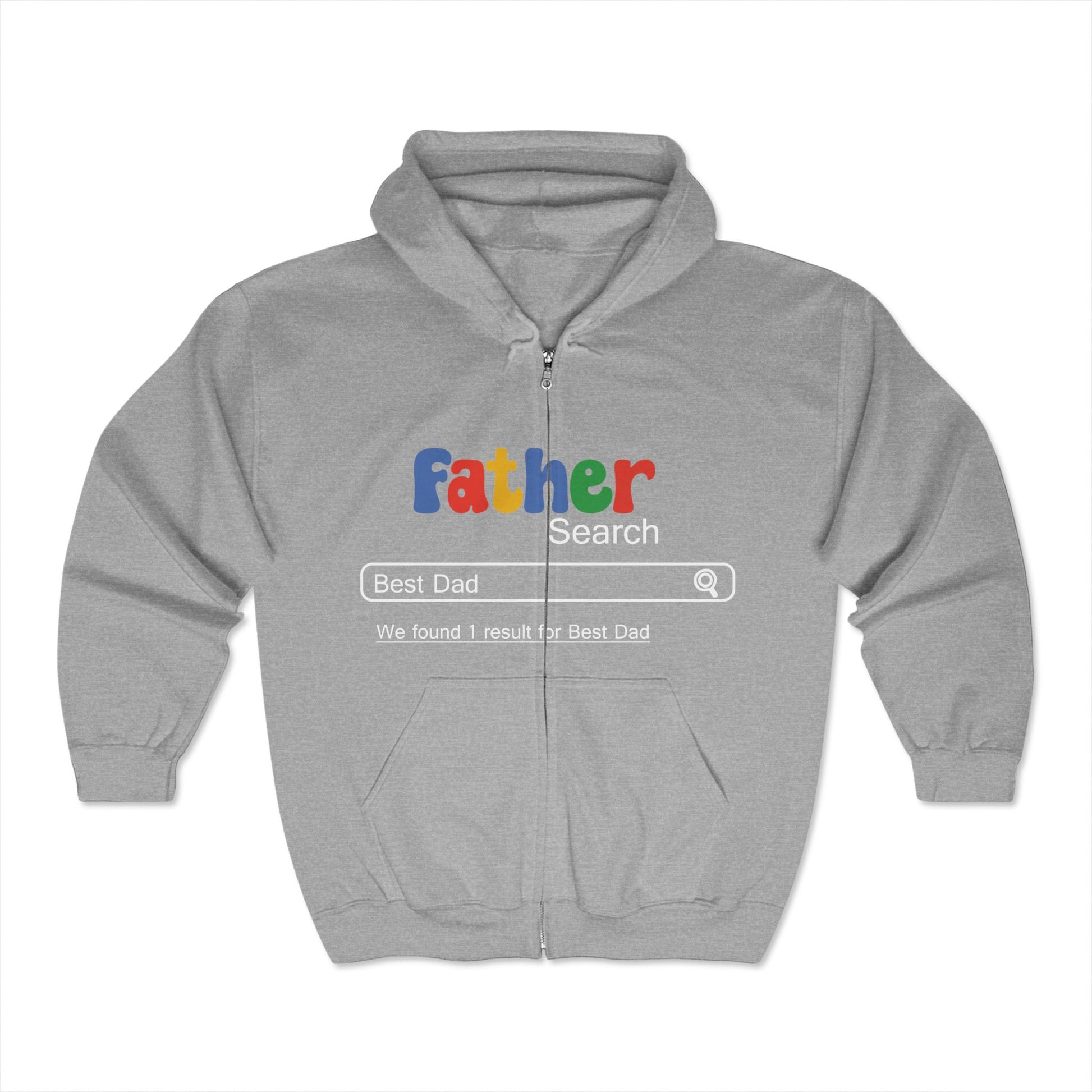 Full-Zip Dad Hoodie – Soft & Functional Everyday Sweatshirt - Constellia Group