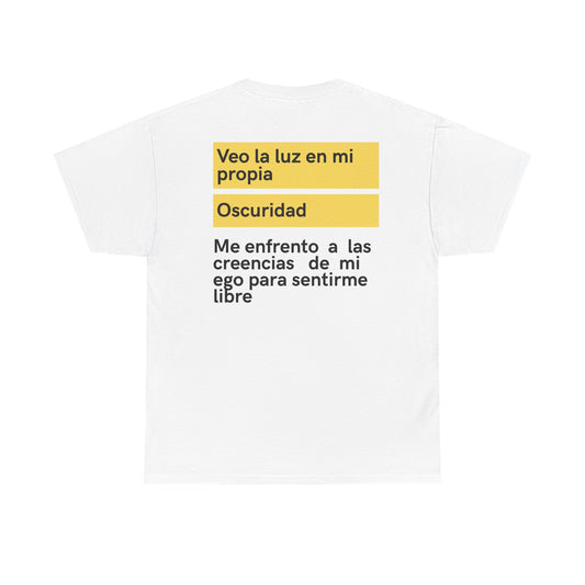 Machín Labrón T-shirt – Spiritual oracle phrase – Mystical fashion 2025/Diamond Heart Graphic Tee | Motivational Unisex T-Shirt, Inspirational Statement Shirt, Casual Everyday Wear, Unique Gift Idea